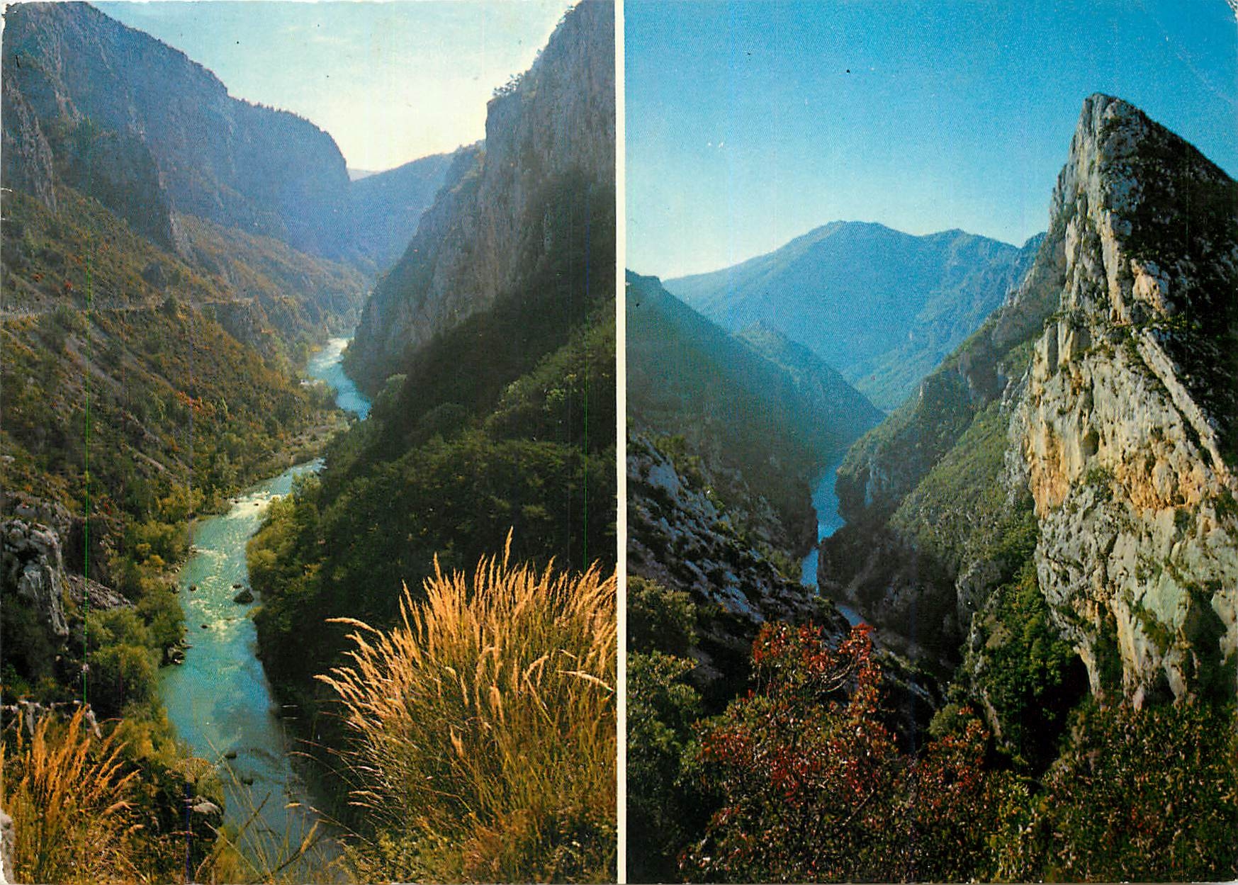 CPM Les Gorges du Verdon (Var Alpes de Haute Provence) un des plus beaux sites du mondes