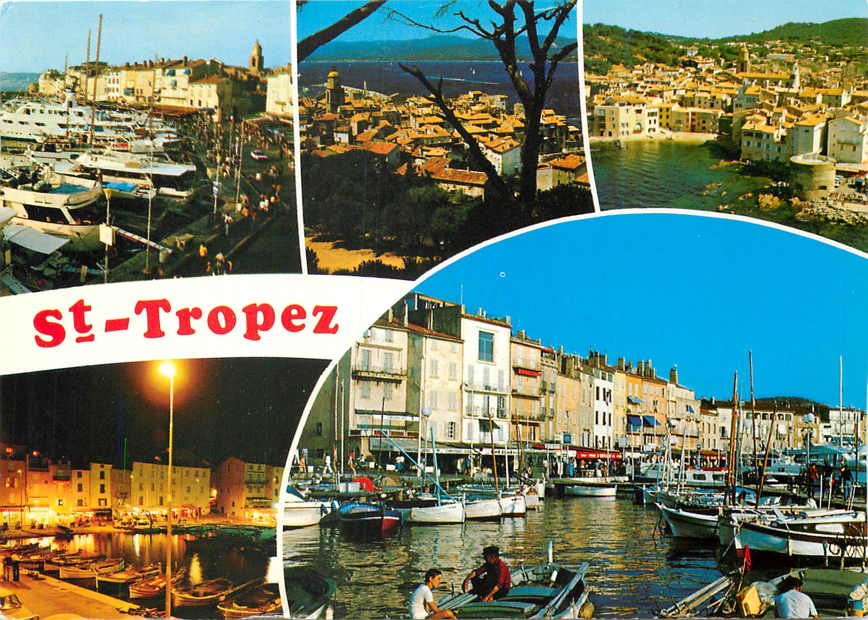CPM La Cote d'Azur Inoubliable Saint Tropez