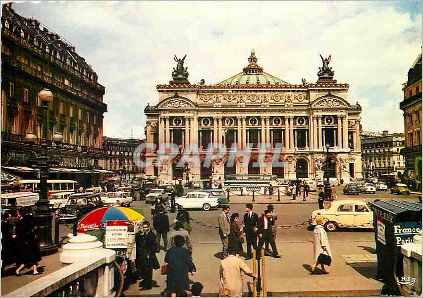 CPM Paris Place de l'opera