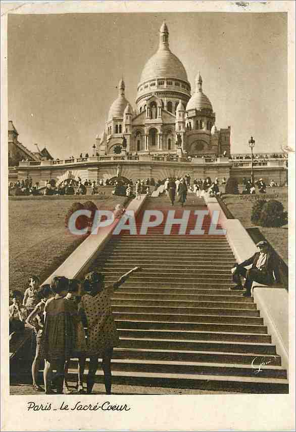 CPM Paris le Sacre Coeur