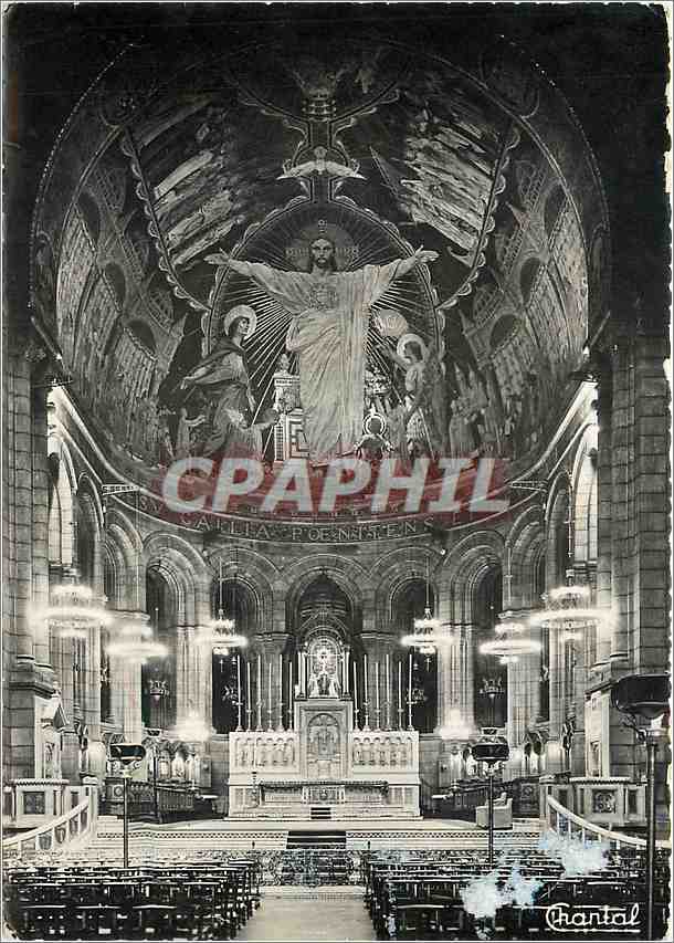 CPM Paris Basilique du Sacre coeur le choeur et la Mosaique