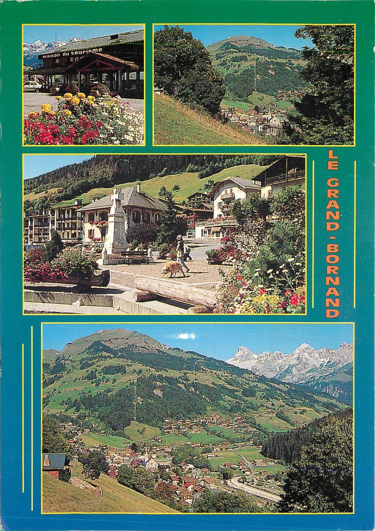CPM Le Grand Bornand (Haute Savoie) la maison du Tourisme