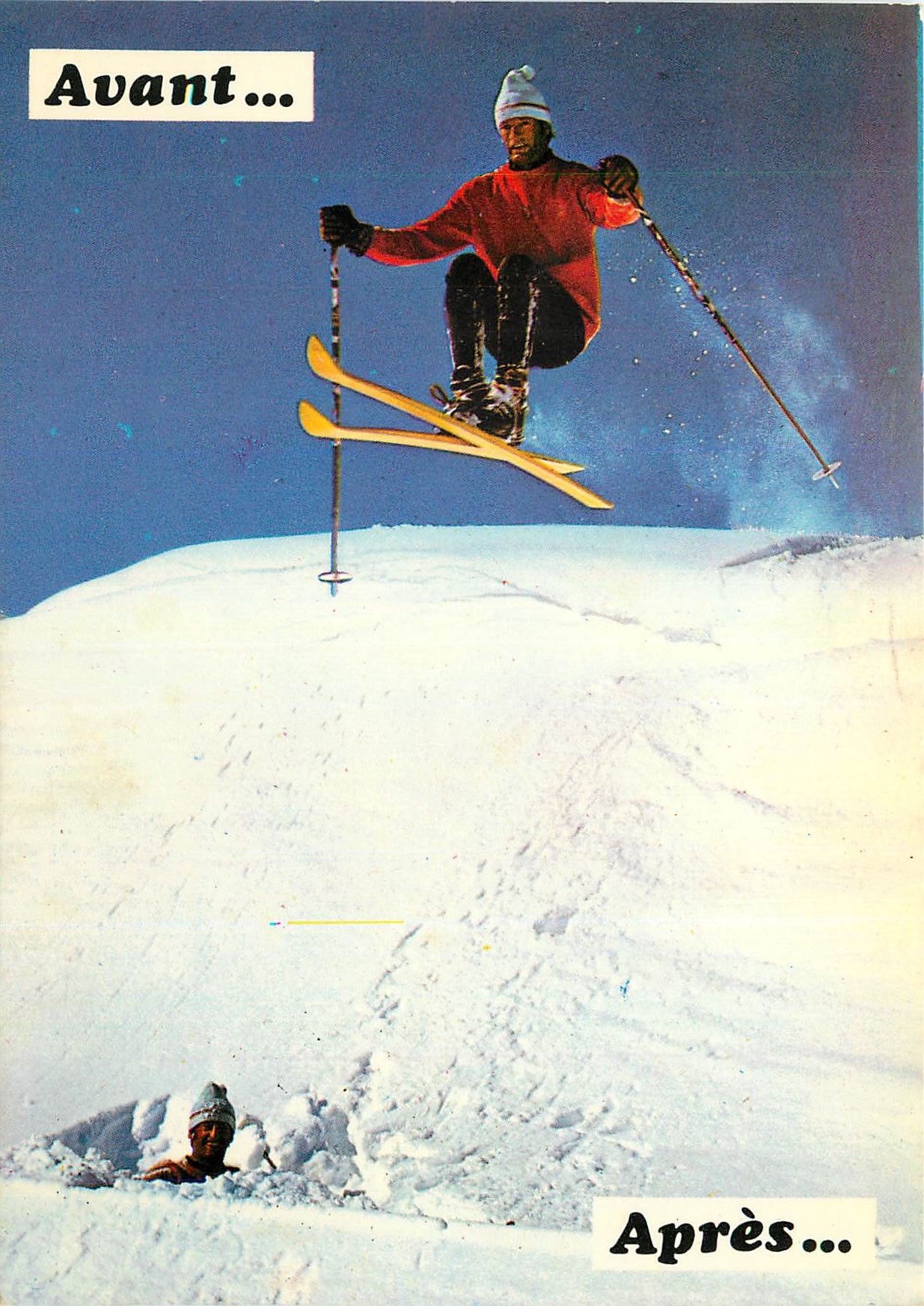 Ski - Avant et Après - Editions EXPO - PHOTO Bernard GRANGE