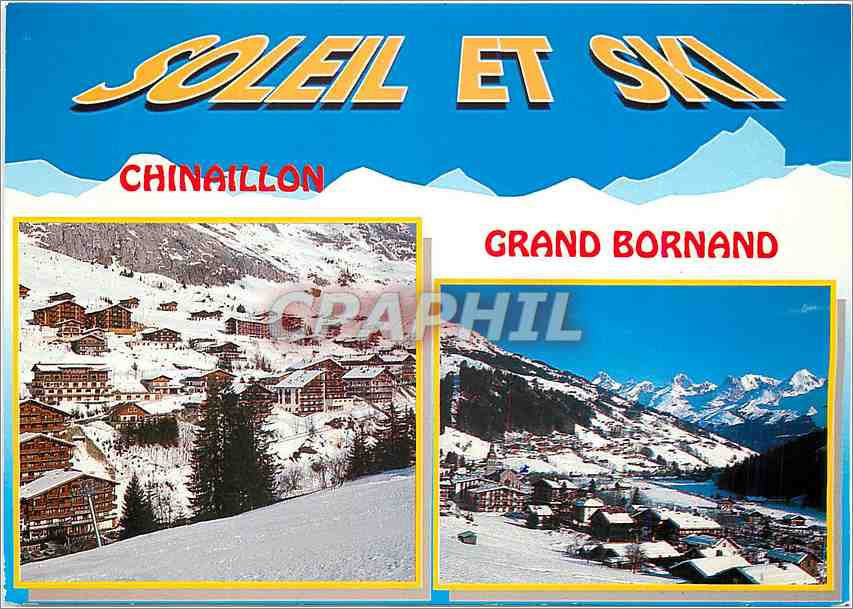 Soleil et Ski — Chinaillon et Grand Bornand — Éditions Cellard