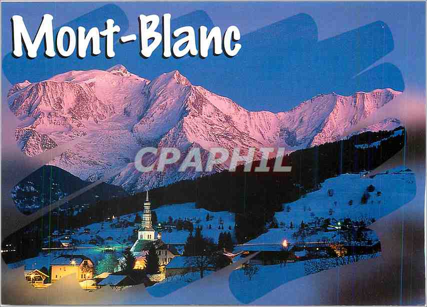 CPM AU Pays du Mont blanc haute Sav le village de combloux