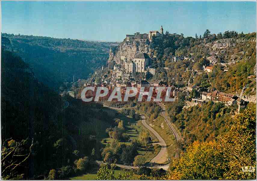 CPM RocAmadour (Lot) Lieu de pelerinage celebre des le Moyen Age