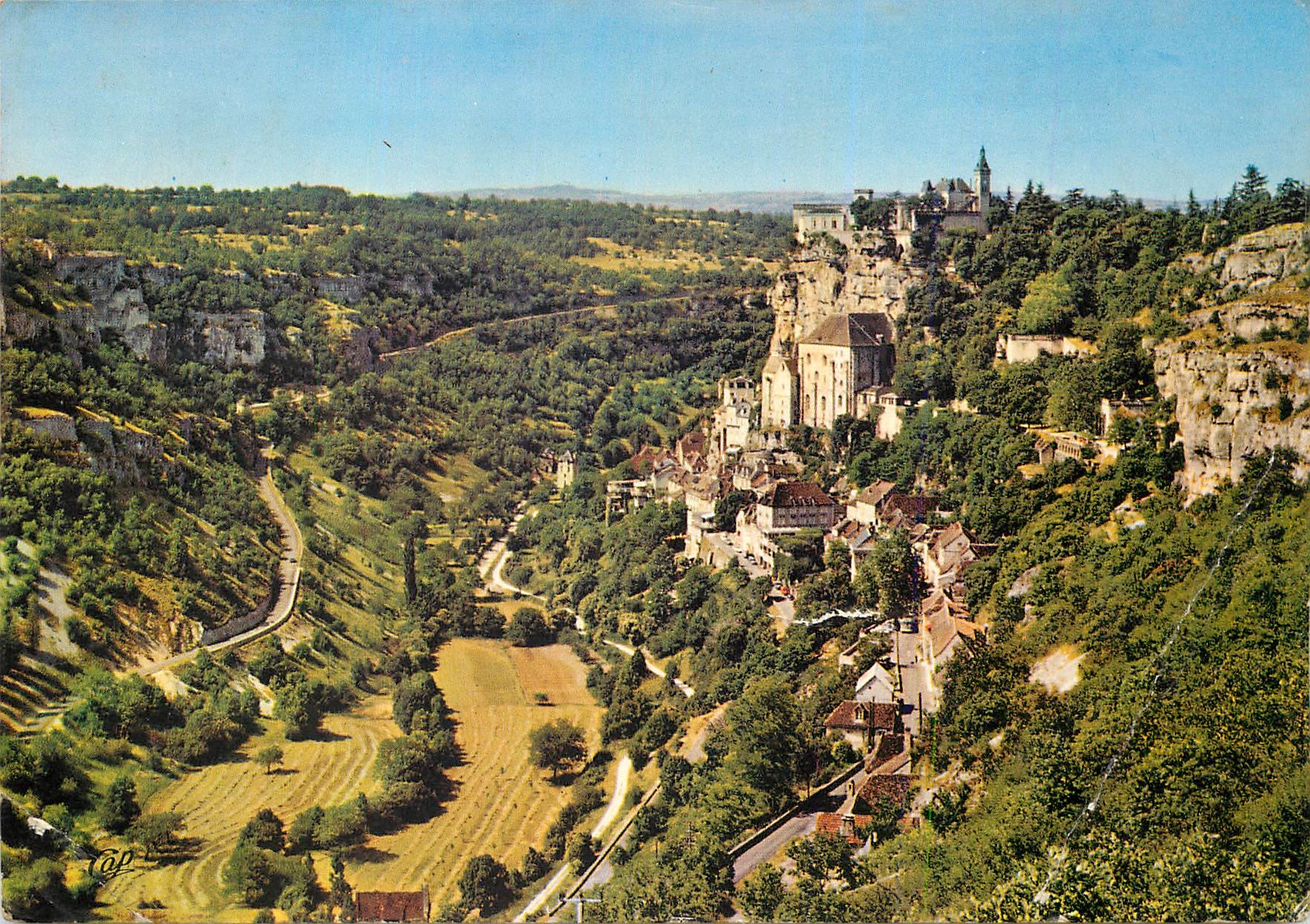 Rocamadour — Vue générale — Éditeur NAGAP, n° 1634