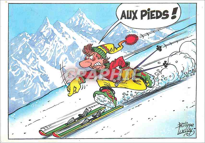 CPM Les Joies des sports d'Hiver