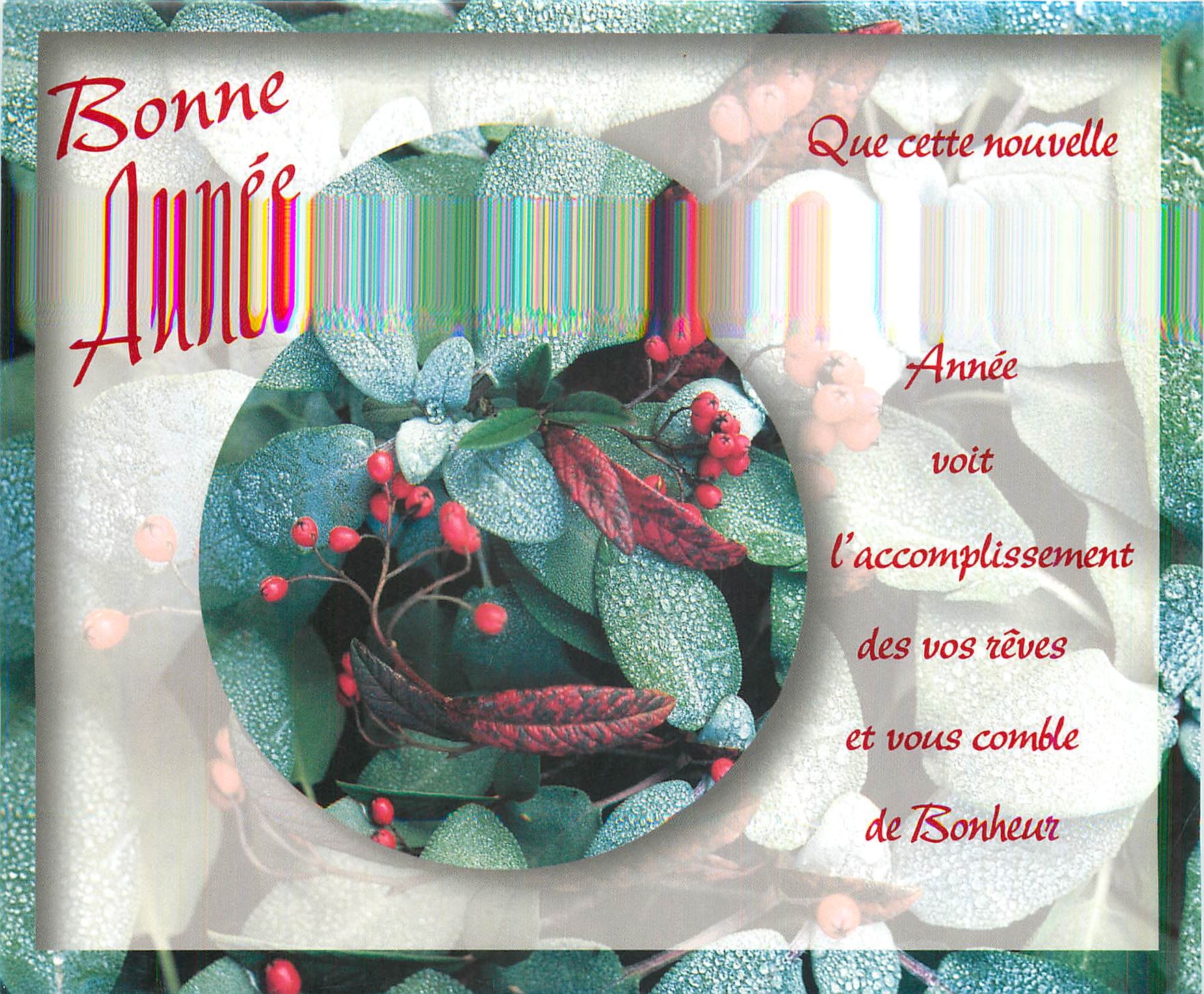 CPM Bonne annee