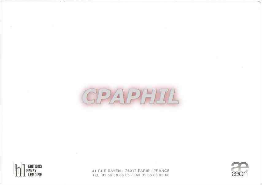 CPM Rue Bayen Paris Henry Lemoine — Back