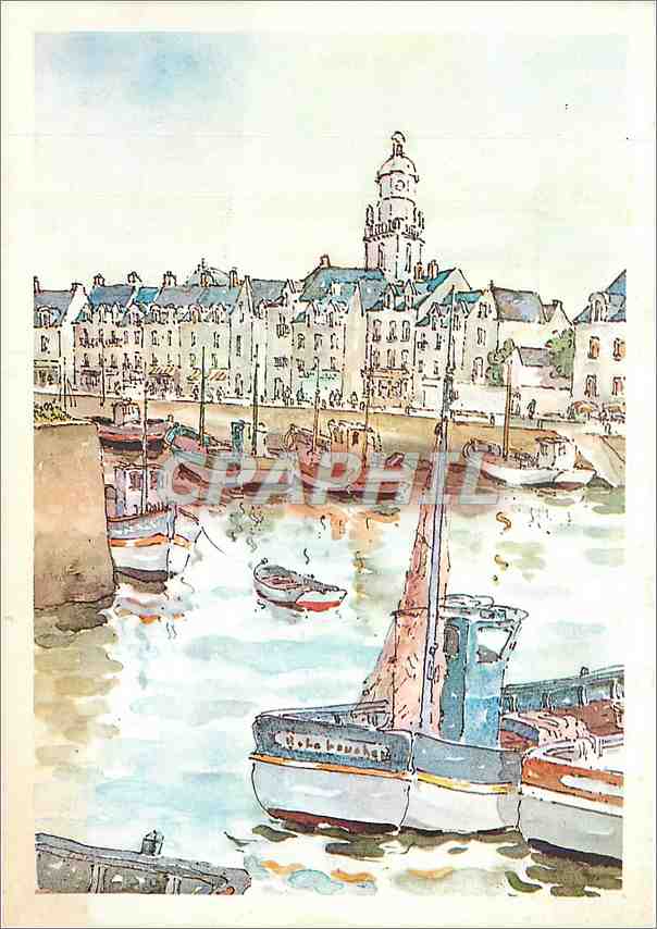 CPM Aquarelles Originales de Robert Leboucher La Rochelle