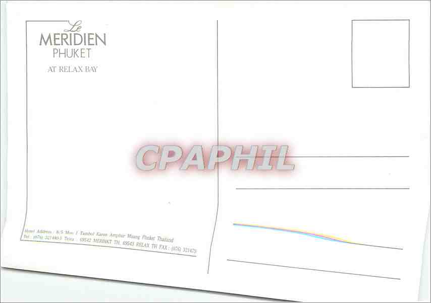 CPM Meridien Phuket at Relax Bay — Rückseite
