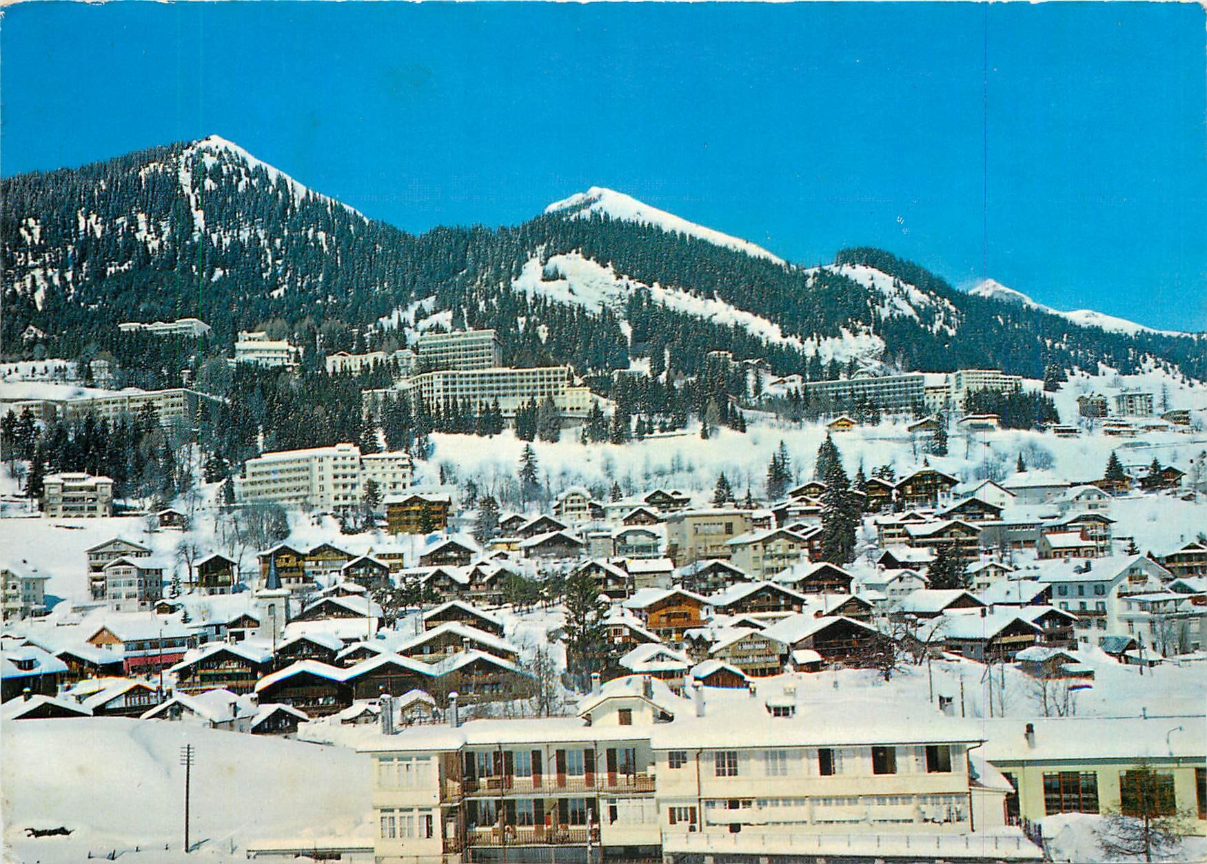 CPM Leysin Alpes Vaudoises alt 1400 m)