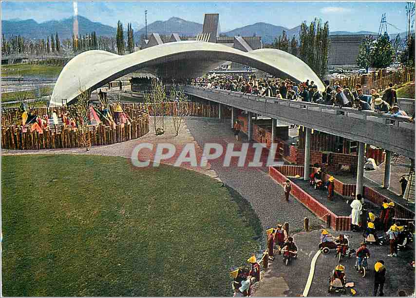 CPM Exposition nationale suisse Lausanne 30 aveil 25 oct 1964 Vallee de la jeunesse paradis des enfa