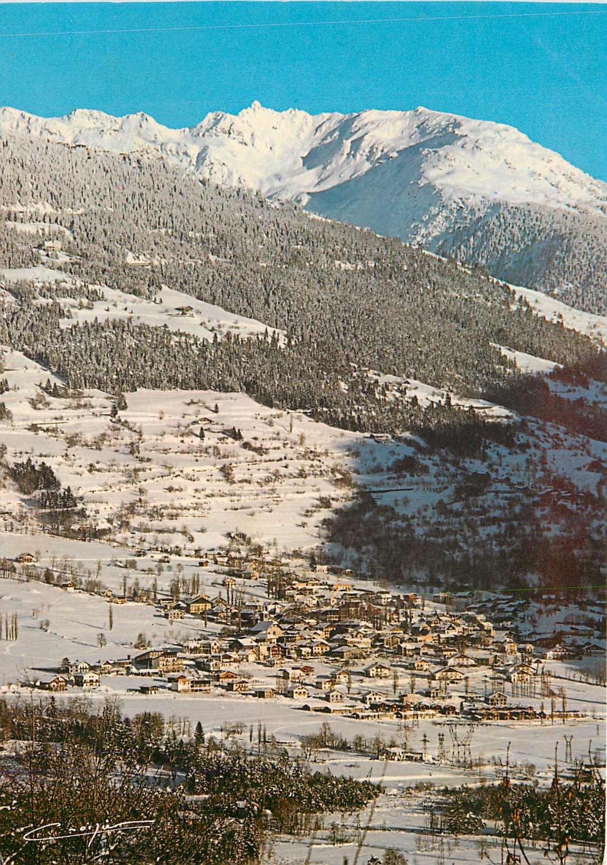 CPM Bourg Saint Maurice (Savoie) Seez la Rosiere