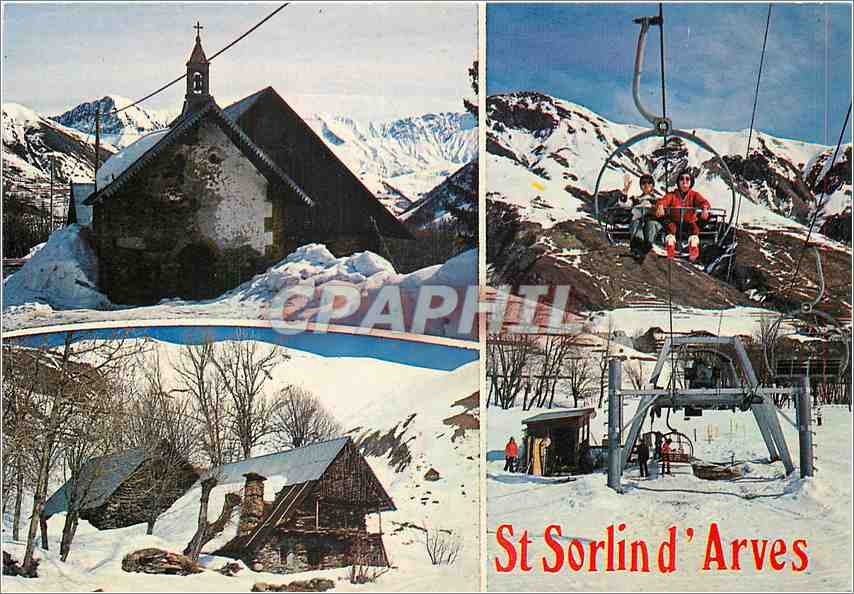 CPM Saint Sorlin d'Aeves (Savoie) Alt 1550 2250 m