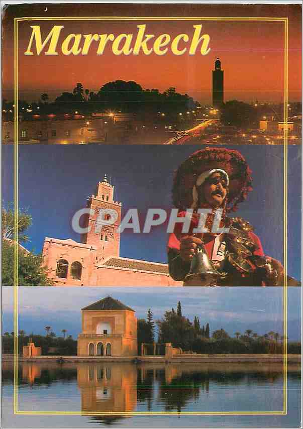 CPM Marrakech (Maroc) divers aspects