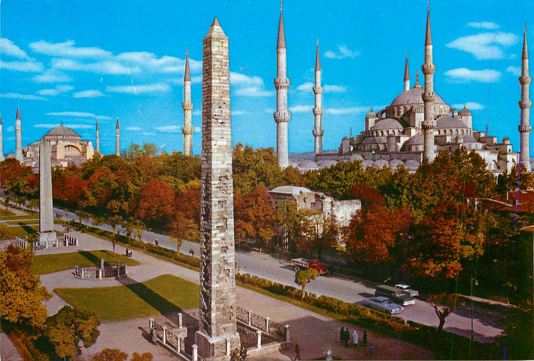 CPM Istanbul ve Saheserleri Hippodrome et la mosquee bleue