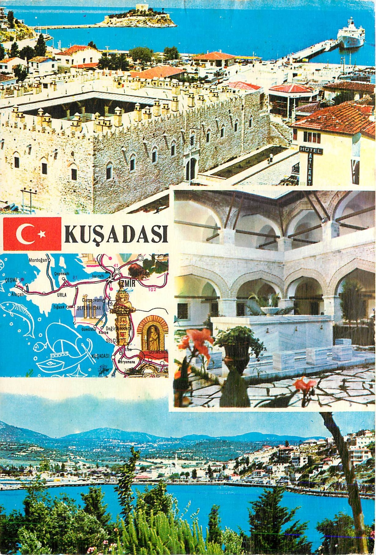 CPM Caravanserail et vue generale