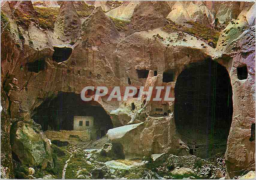 CPM zelve harabelerinden bir gorunus Le village troglodyte de Zelve Turkey