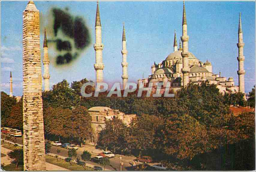 CPM La mosque et la place du Sultan Ahmet