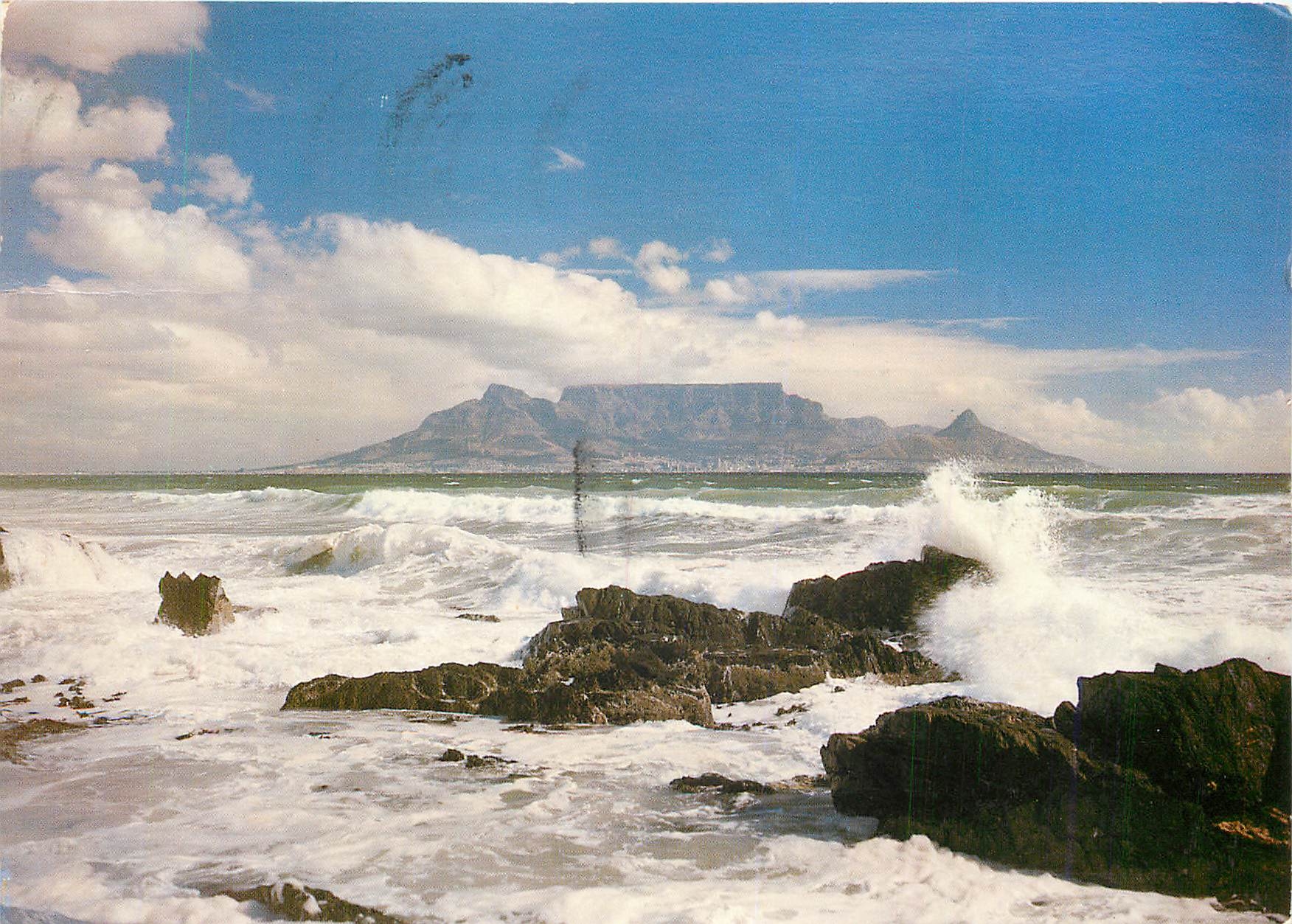 CPM The Gateway to South Africa Table Mountain From Blouberg Strand