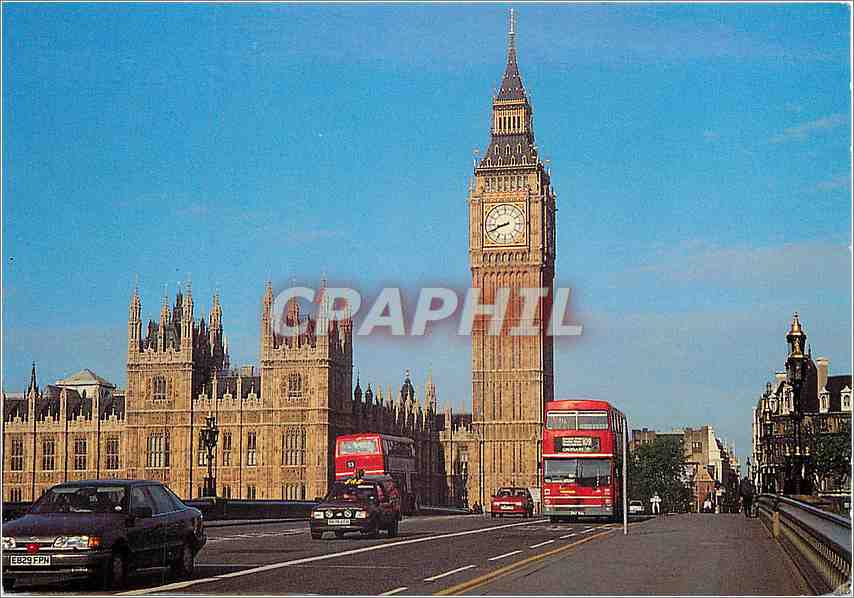 CPM London Westminster Bridge and Houses of Parliament