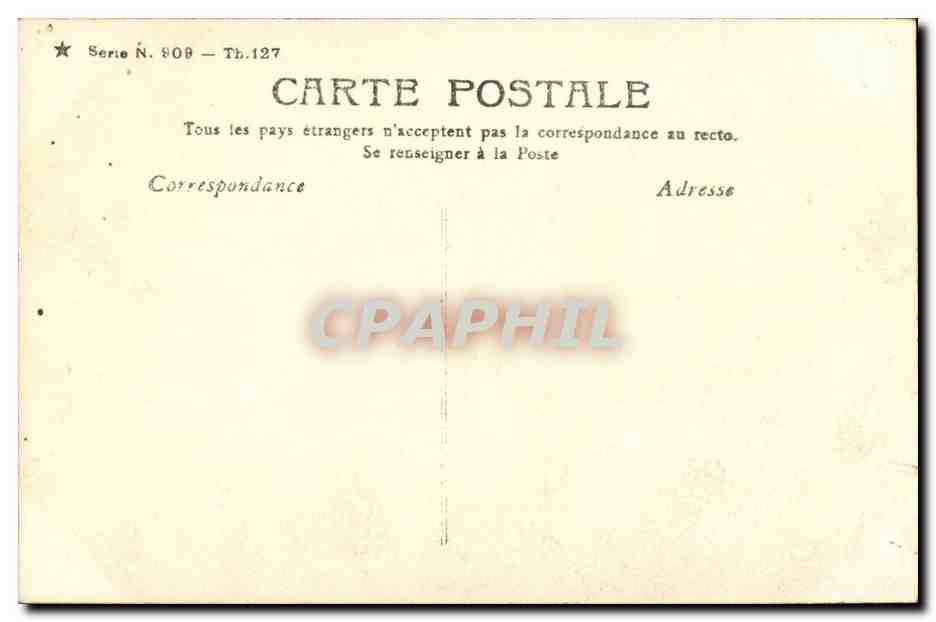 Ginette — Porträt einer Frau in einem Jabotkleid — Stebbing Paris — Rückseite