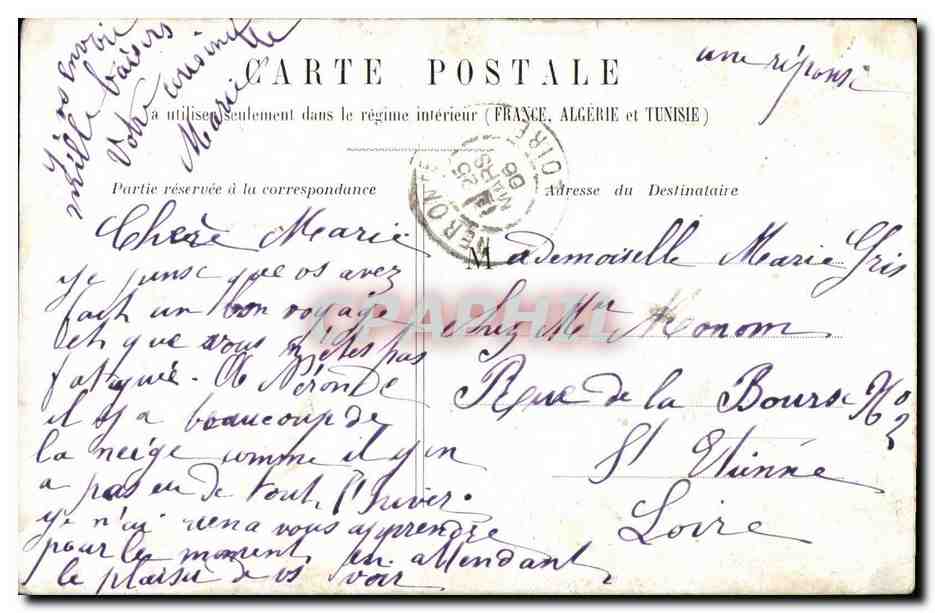 CPA Fantaisie Enfant  — Rückseite