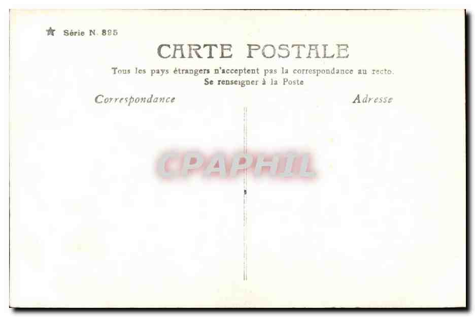 CPA Fantaisie Enfant  — Verso