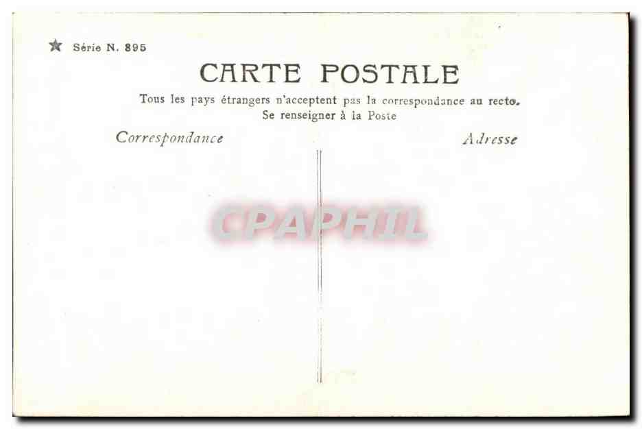 CPA Fantaisie Enfant  — Verso