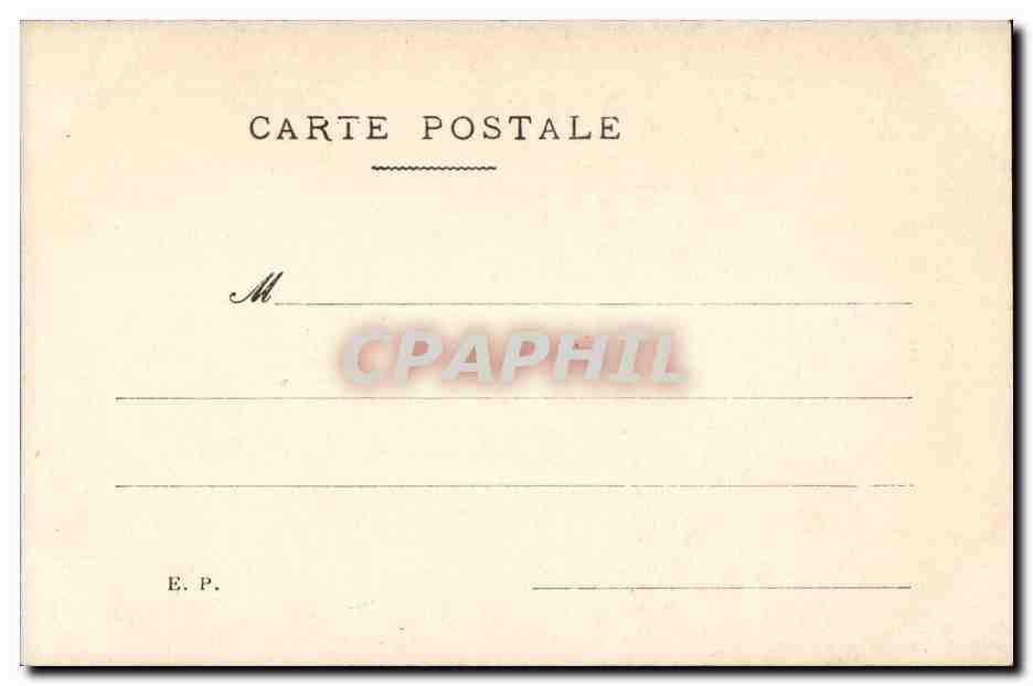 CPA Fantaisie Femme orientale — Verso