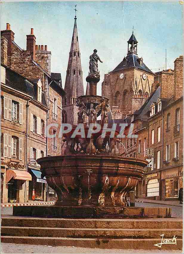 CPM Guingamp (C du N) la fontaine de la pompe