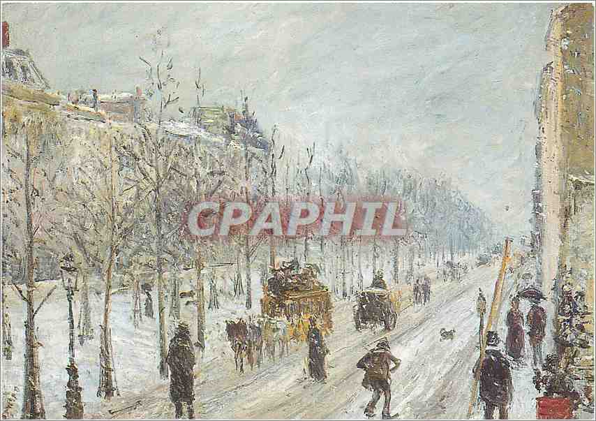 Les Boulevards extérieurs — Effet de Neige. 1879 — Musée Marmottan Monet, Paris