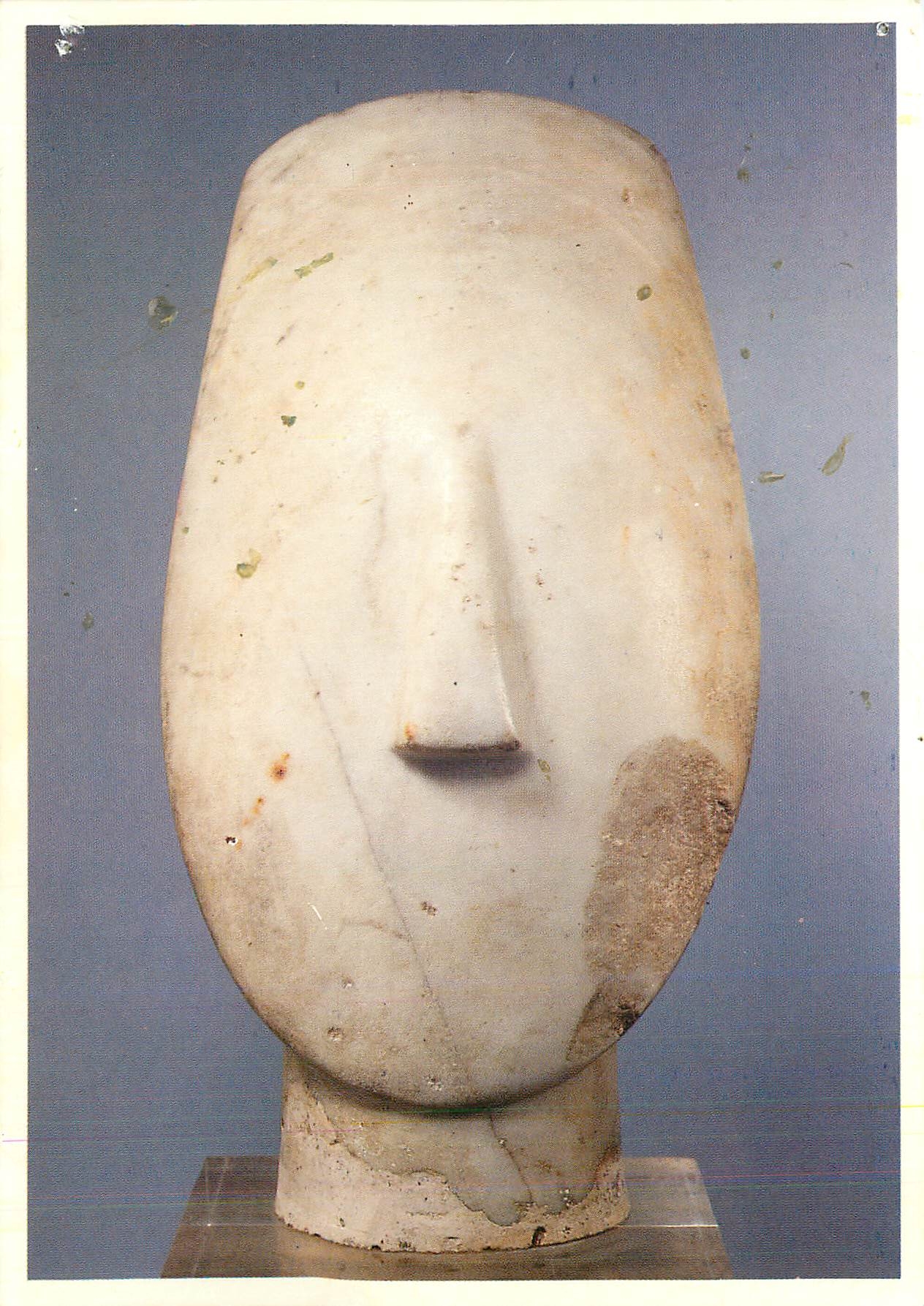 CPM Tete feminine dite d'Amorgos Art cycladique 2700 2400 av j c