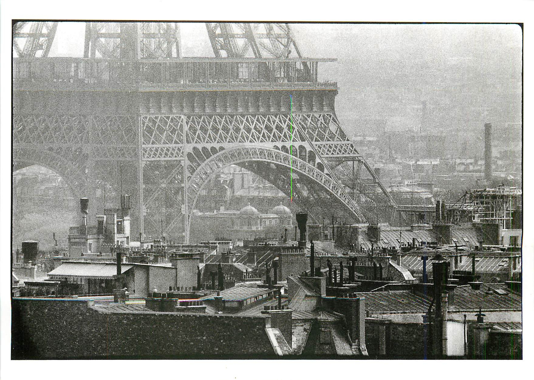 CPM Franck Horvat Paris Tour Eiffel