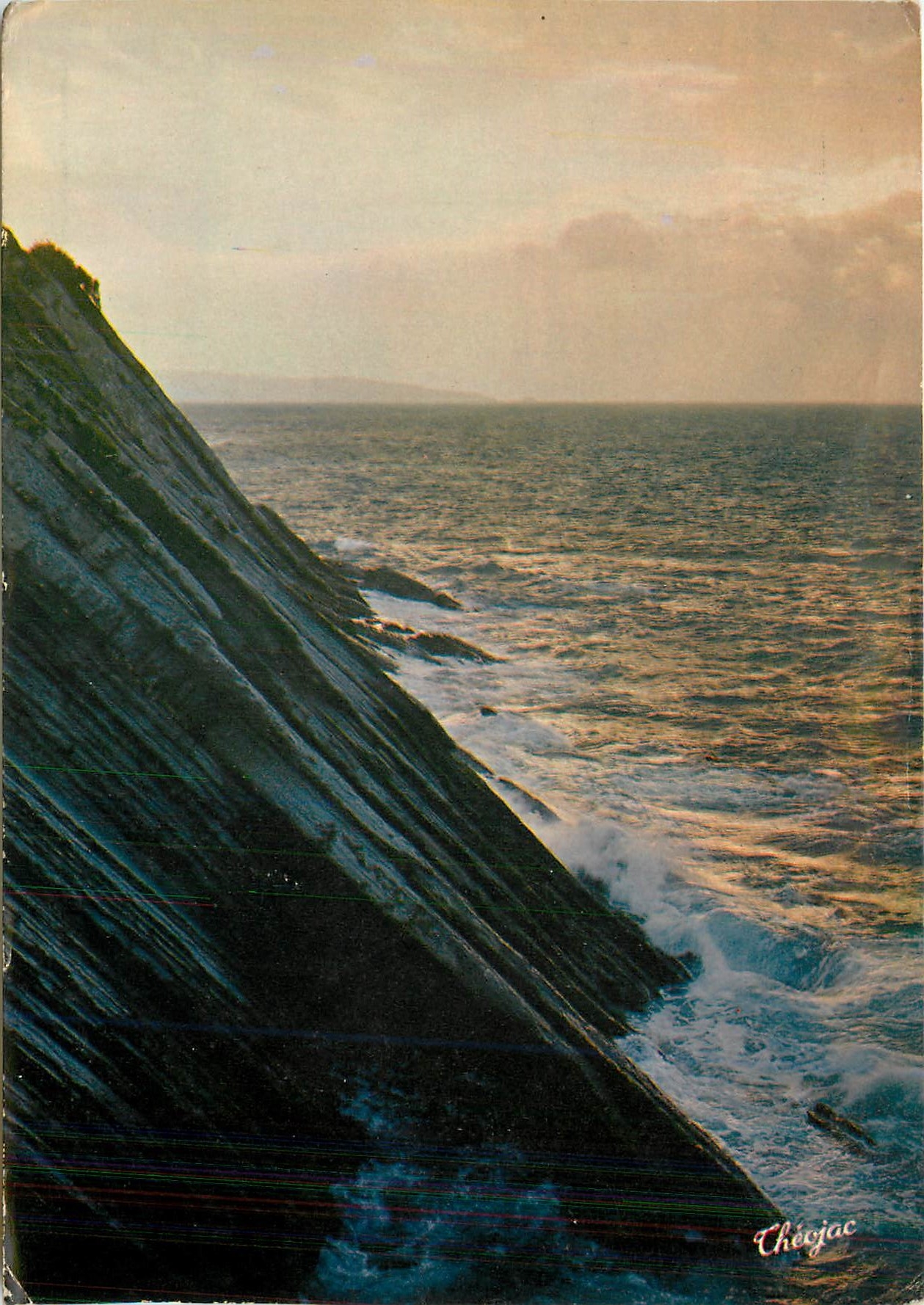 Falaises de la Côte Basque — Hosségor — Éditions Théojac