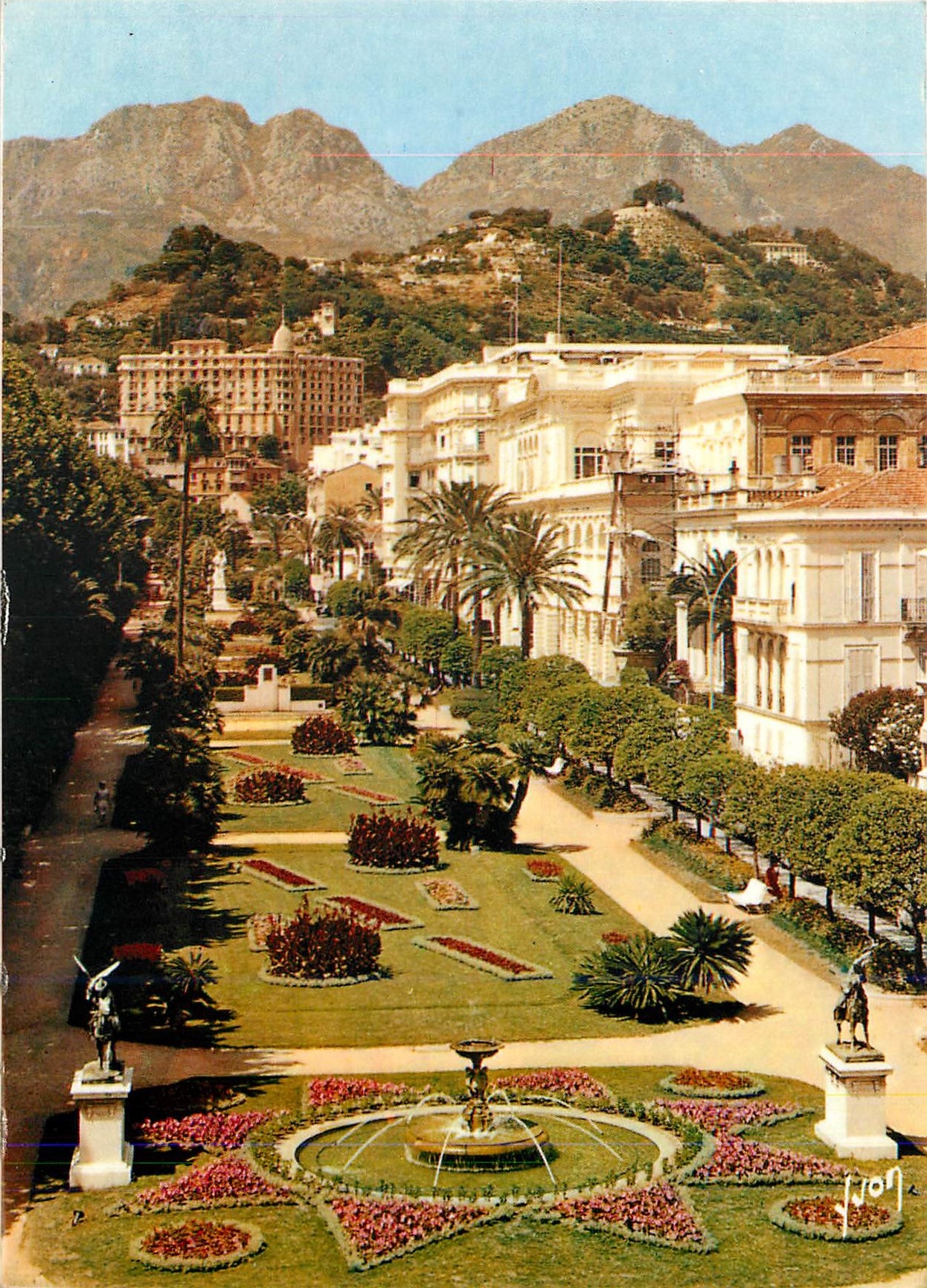 CPM La Cote d'Azur  miracle de la nature Menton (Alpes Maritimes) Le Jardin Bioves