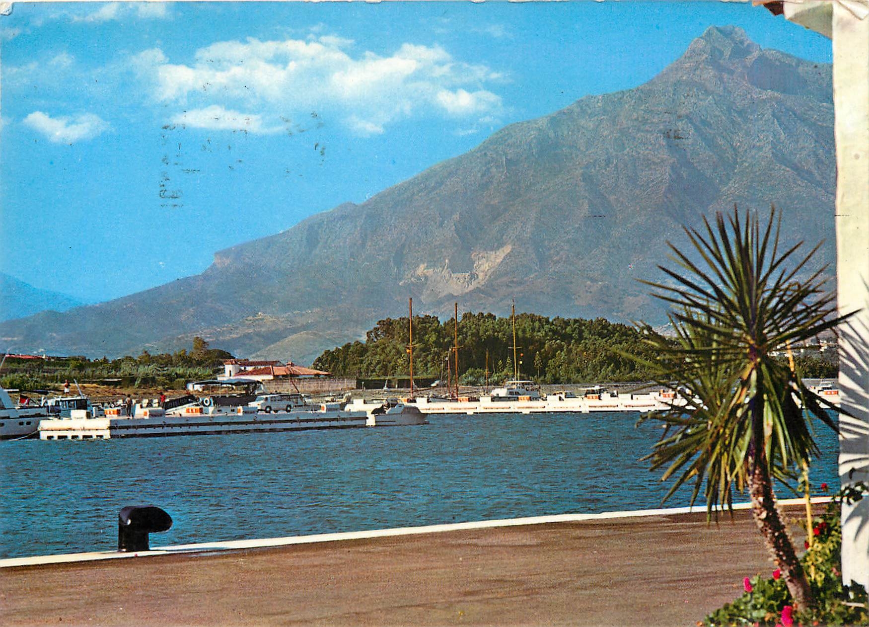 CPM Marbella Partielle vue du Port Banus