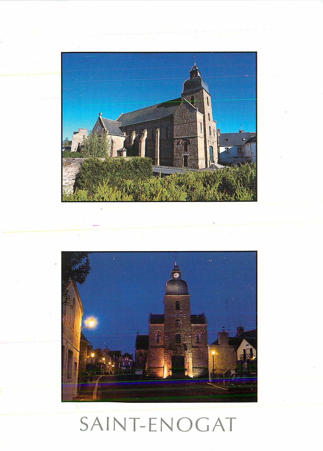 CPM La Cote d'Emeraude St Enogat Dinard (I et V)