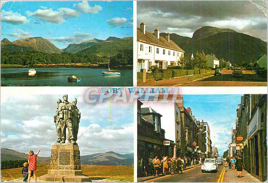 CPM Loch Leven Ben Nevis From Caol Commando Memorial High Street Fort William