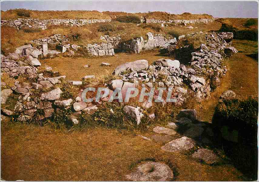 CPM Chysauster ancient Village Cornwall An Iron Age Dwalling