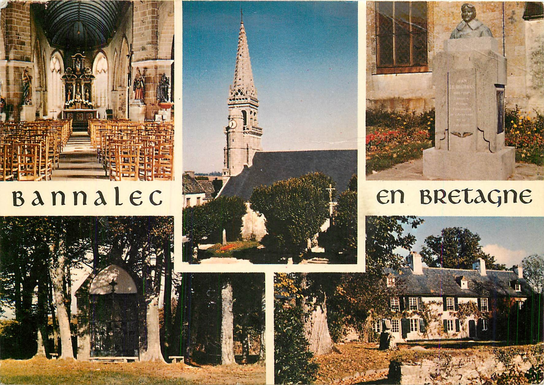 CPM La Bretagne Pittoresque l'Interieur de l'Eglise
