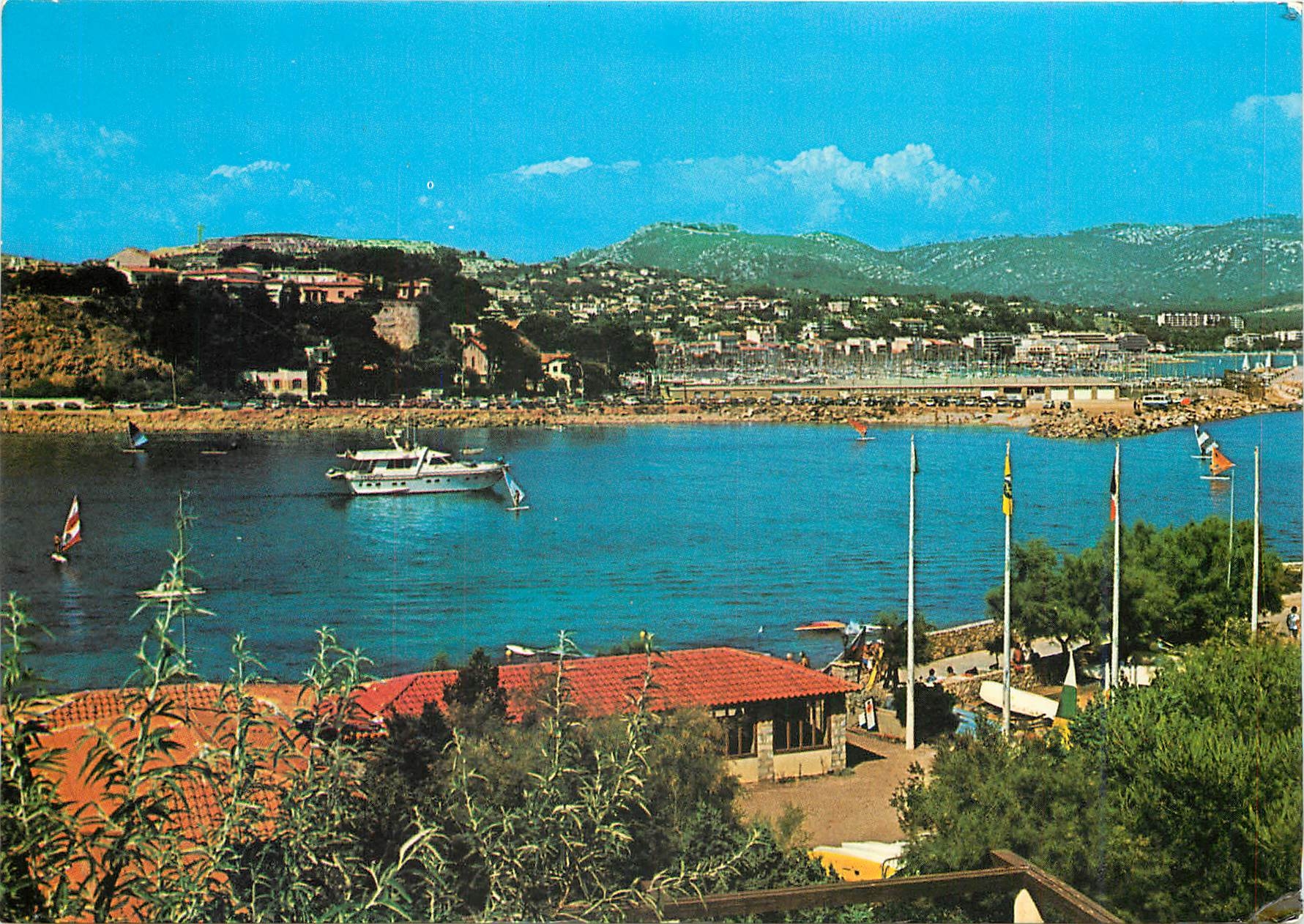 CPM Au soleil de la Cote d'Azur Ile de Bendor Le club nautique