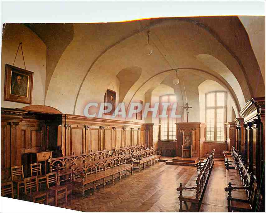 CPM Abbaye Saint Pierre de Solesmes (Sarthe) Le chapitre (1722)