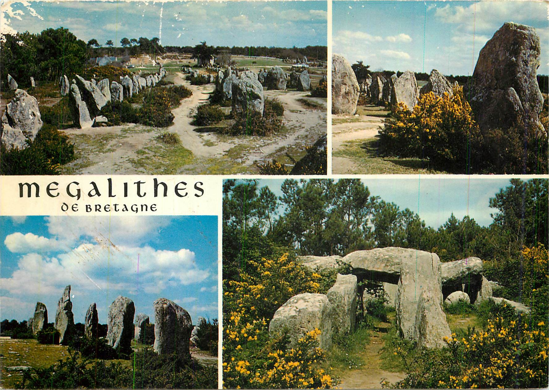 CPM Vieilles Pierres en Bretagne les Megalthes