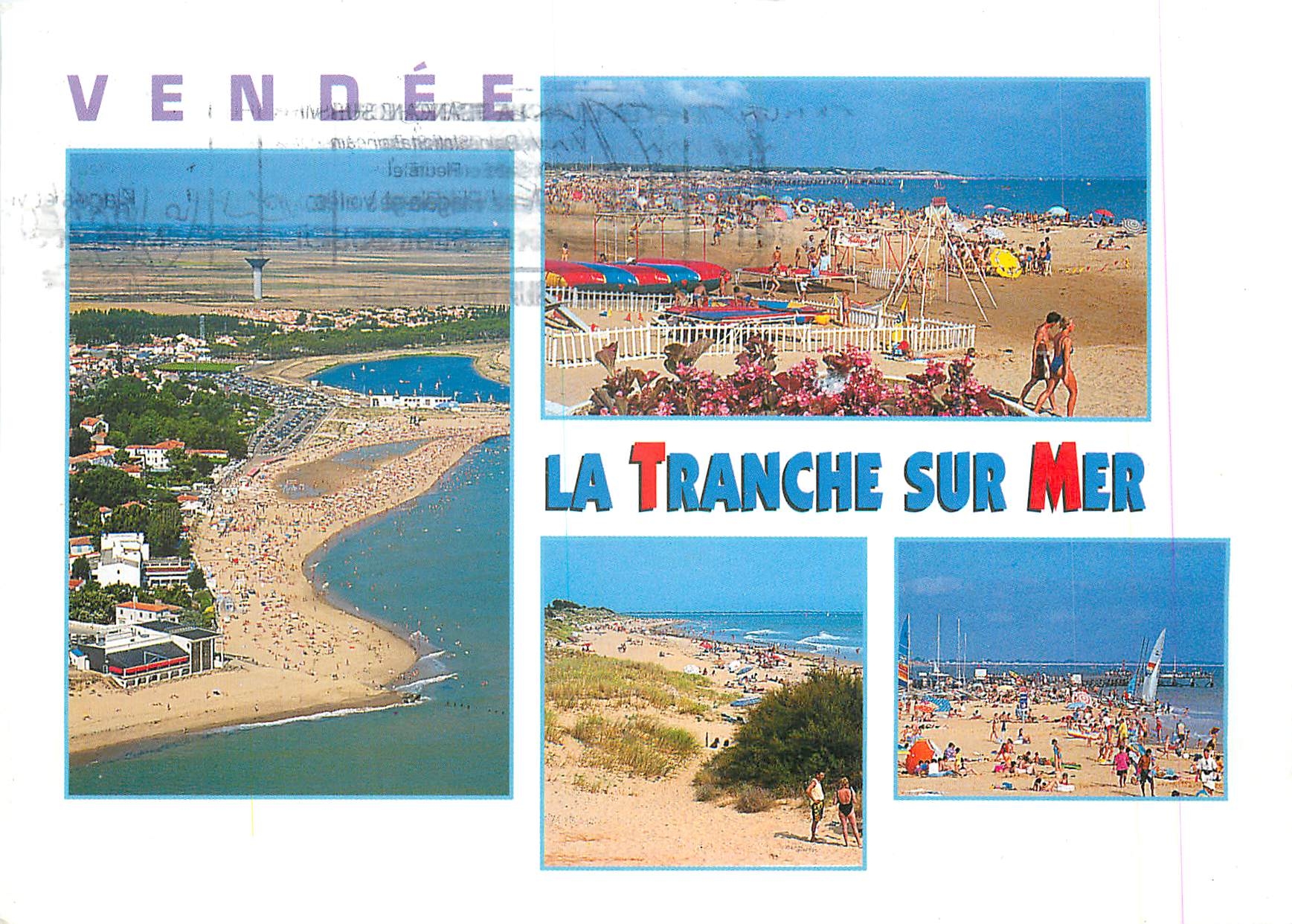CPM La Cote de Lumiere La Tranche sur Mer (Vendee) Vue aerienne Front de Mer