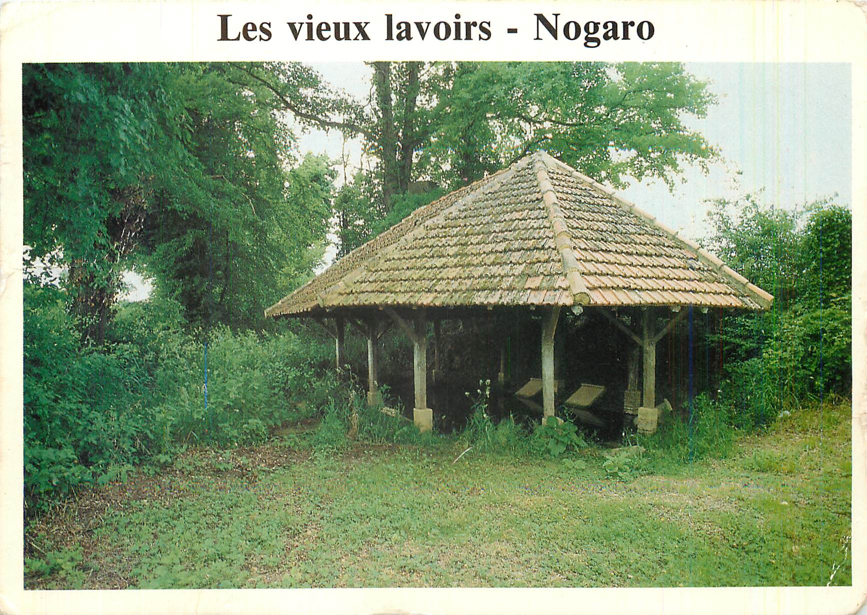 CPM Les Vieux lavoirs Nogaro en Armagnac le lavoir du Bouit