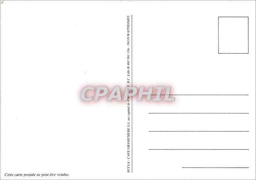 CPM Fete des Grand meres — Verso
