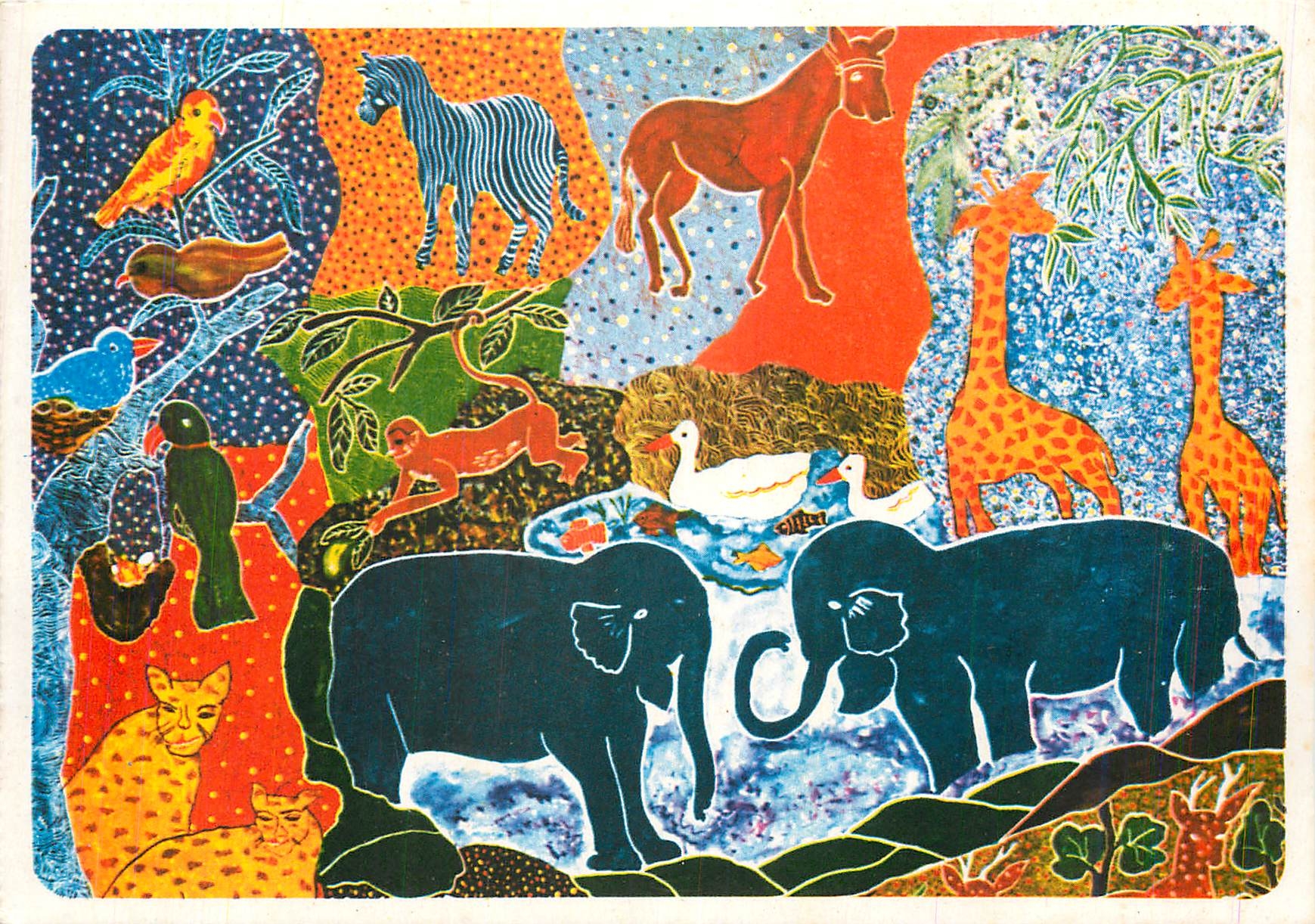 CPM Rotary Club Colombo north Elephant Zebre Giraffe
